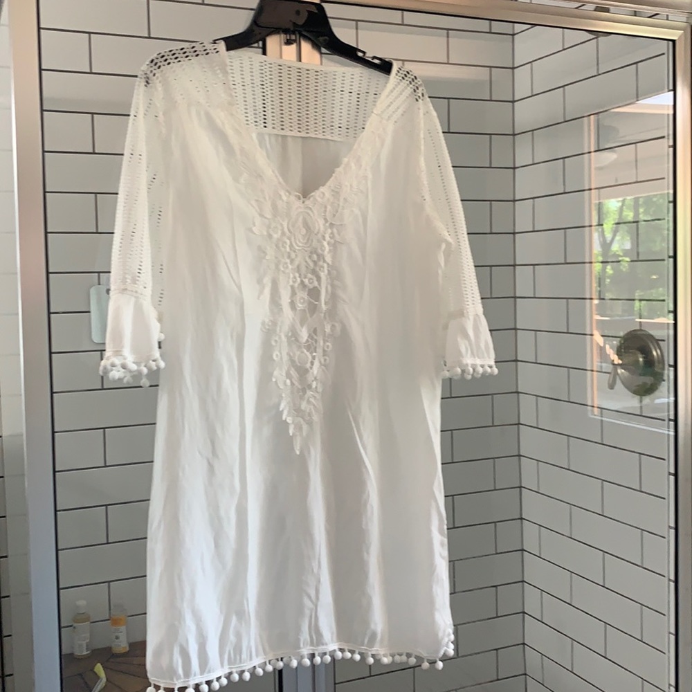 White cover up